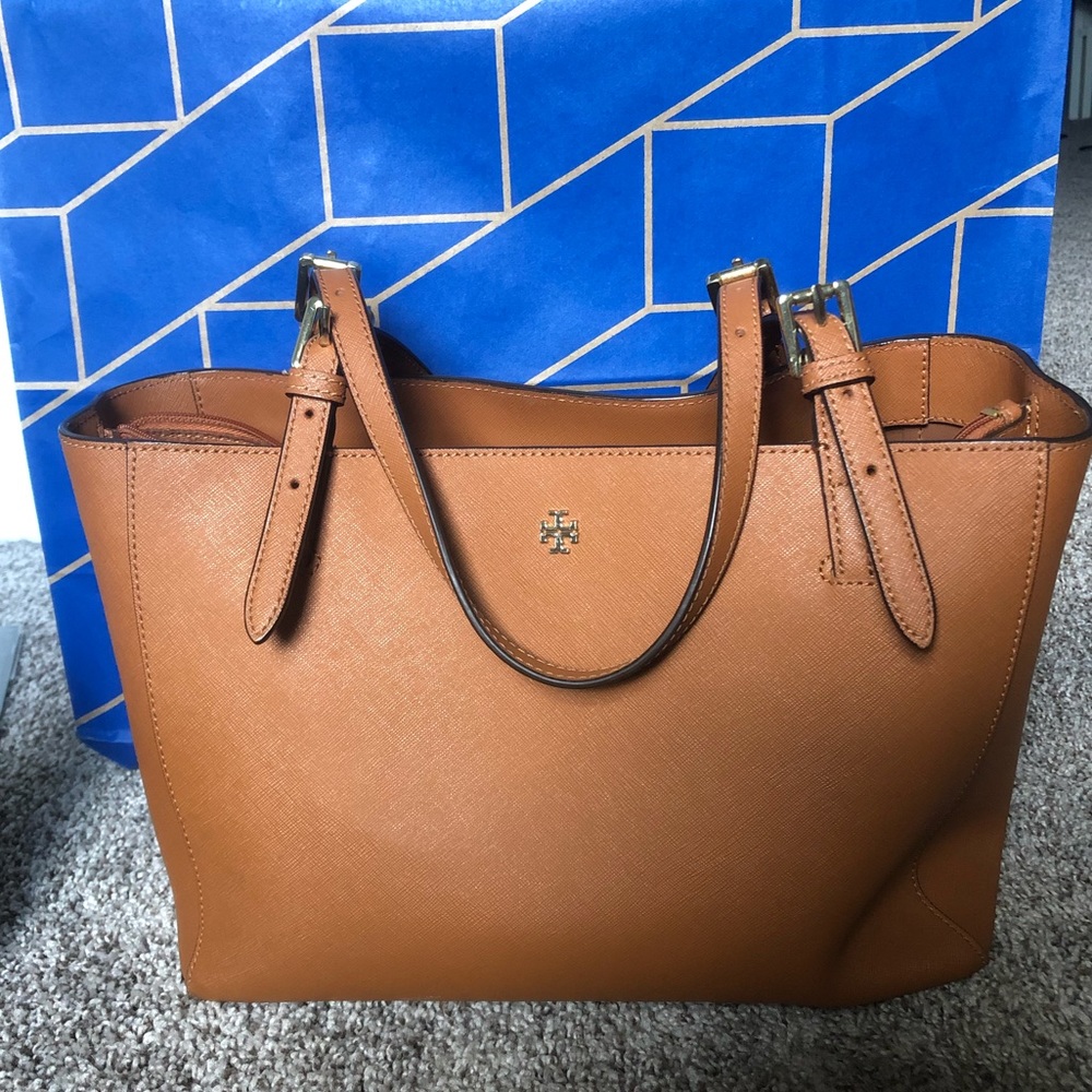 Tory Burch Small York Saffiano Bucket Tote